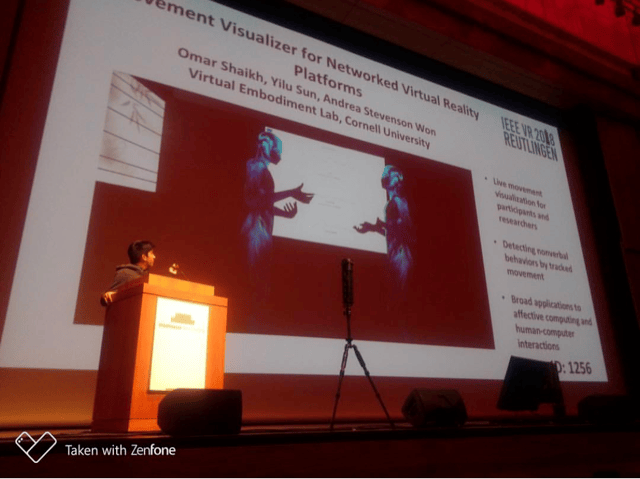 IEEE VR Conference 2018 | the Virtual Embodiment Lab